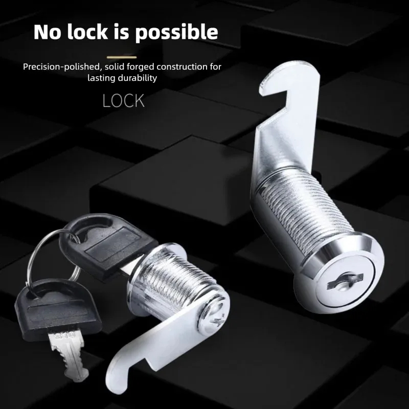 Furniture Hardware Cam Lock - อุปกรณ์ฮาร์ดแวร์เฟอร์นิเจอร์ที่ทนทานและปลอดภัย กล่องจดหมาย ป้องกันสินค้า ตู้เก็บของ กุญแจล็อค เครื่องมือช่างกุญแจ