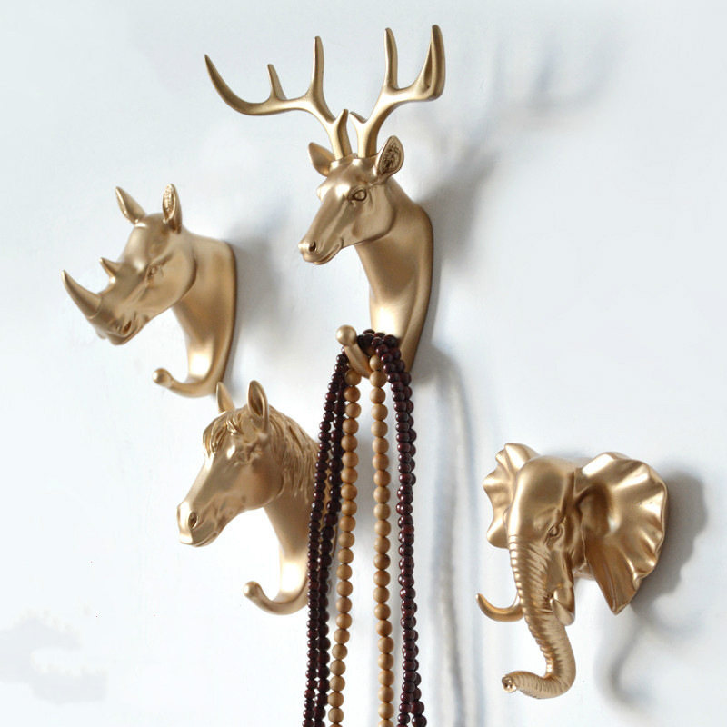 Furniture Hardware Display - แขวนผนัง Hook กวาง Antlers กำแพง Coat