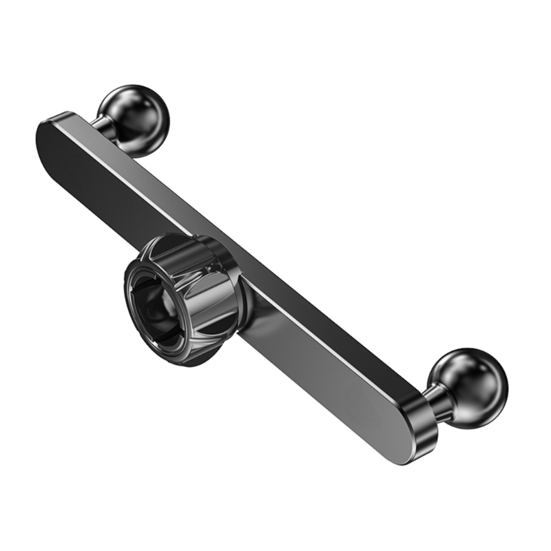Joint Connector Bracket - อะแดปเตอร์แยกอะลูมิเนียมสำหรับที่ยึดโทรศัพท์แบบต่อขยาย 17 มม. แบบสองหัว ขยายจาก 1