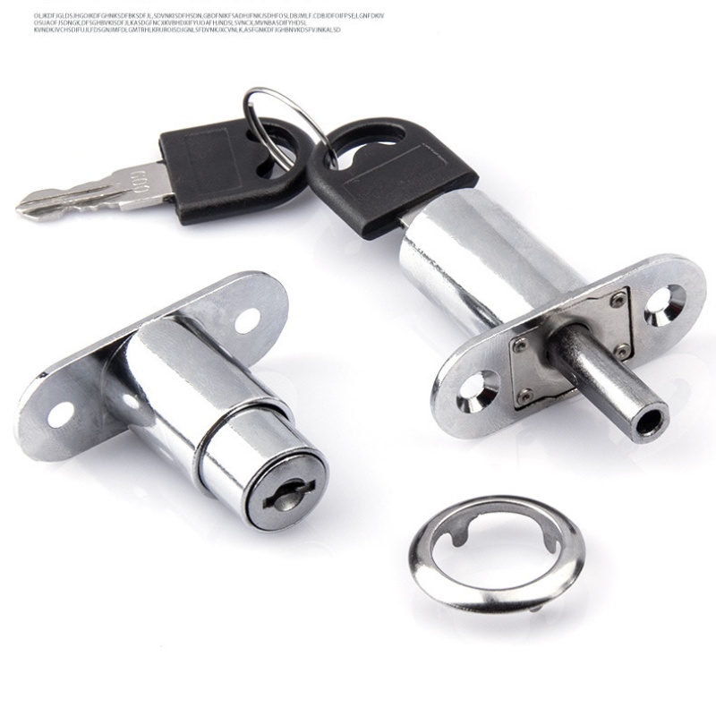 Furniture Hardware Cam Lock - กุญแจล็อคทรงกระบอกแบบใช้ได้จริง ขนาด 22/32 มม. สำหรับประตูบานเลื่อน ตู้เสื้อผ้า