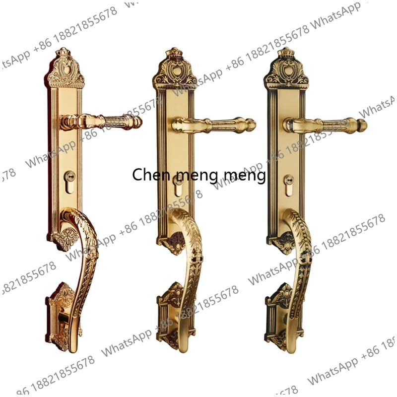 Furniture Hardware Locks - ล็อคประตูวิลล่าสไตล์ยุโรปสุดหรู/ ล็อคประตูโรงแรมเพื่อความปลอดภัย ล็อคประตูวิลล่าแบบเปิดสองด้าน อุปกรณ์ฮาร์ดแวร์เฟอร์นิเจอร์