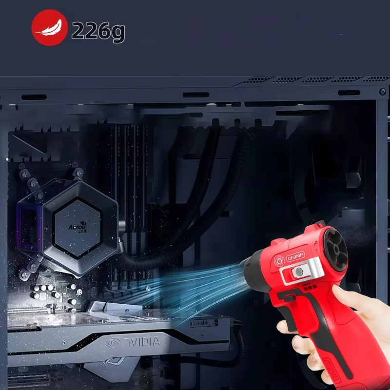 Milwaukee Drill M12 Fuel - CT091 เครื่องเป่าลมไร้แปรงถ่านขนาดเล็ก มอเตอร์ไร้แปรงถ่าน เครื่องเป่าฝุ่นทรงพลังสำหรับแบตเตอรี่ Milwaukee M12