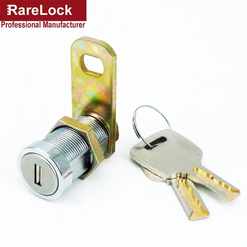 Furniture Hardware Cam Lock - กุญแจล็อคความปลอดภัยสูงสำหรับตู้ ATM ตู้เก็บเงิน ตู้เซฟ อุปกรณ์ทองเหลือง กุญแจเฟอร์นิเจอร์