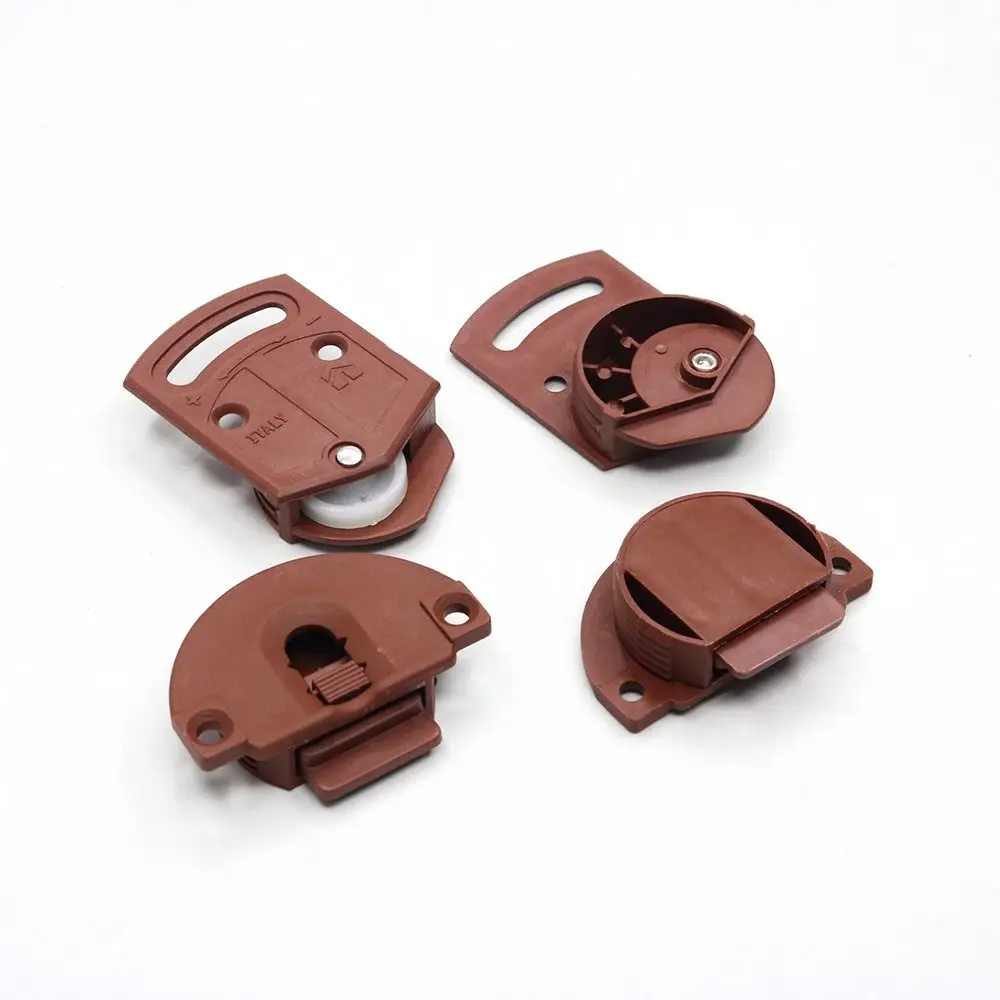 Furniture Hardware Kit - ชุดล้อเลื่อนประตูหน้าต่าง 1 คู่ พร้อมแผงวงจรควบคุม วัสดุพลาสติก สำหรับเฟอร์นิเจอร์