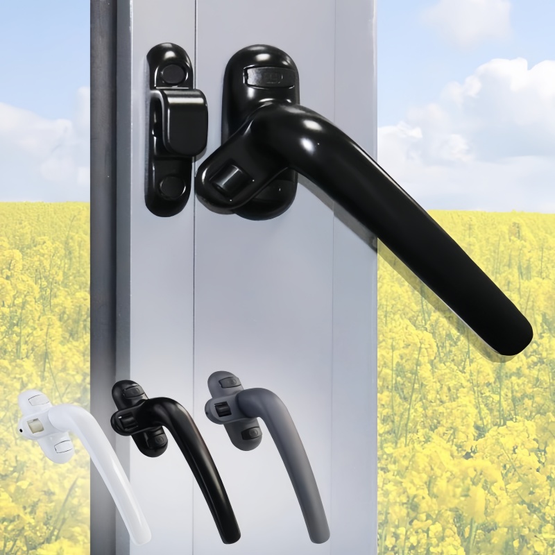 Furniture Hardware Locks - มือจับหน้าต่างแบบอเนกประสงค์ มือจับประตู ล็อคล้อพร้อมตัวล็อค อลูมิเนียมอัลลอยด์ มือจับแบบหมุน อุปกรณ์เฟอร์นิเจอร์