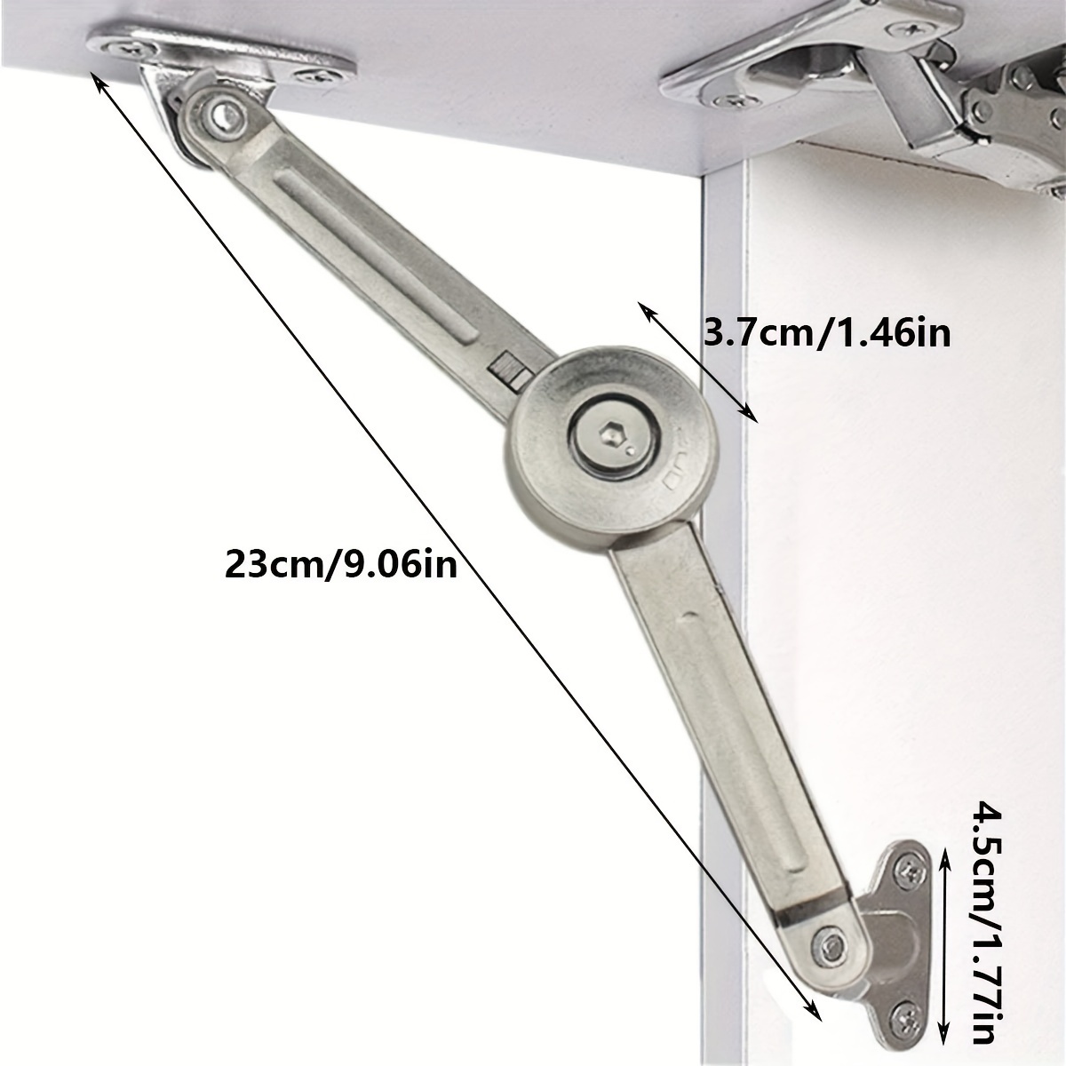 Soft Close Hinge - ฝาปิดบานพับซาตินนิกเกิลพับฝาปิด Stay บานพับ Soft Close, เหมาะสําหรับกล่องของเล่น/หน้าต่างลิ้นชัก/ตู้เสื้อผ้า/ตู้