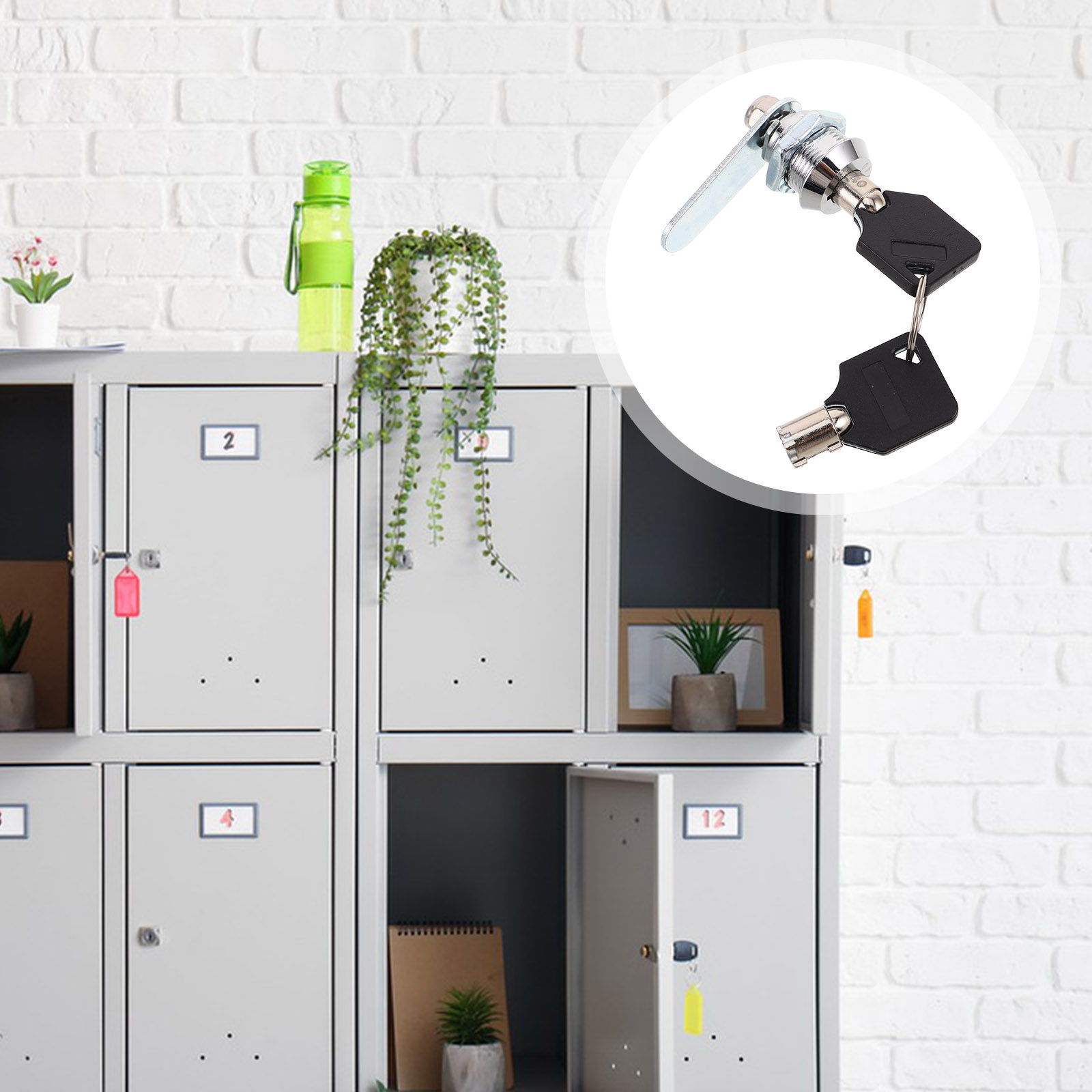 Furniture Hardware Cam Lock - 1 ชุด ซิงค์อัลลอยด์ แคมล็อค 16 มม.