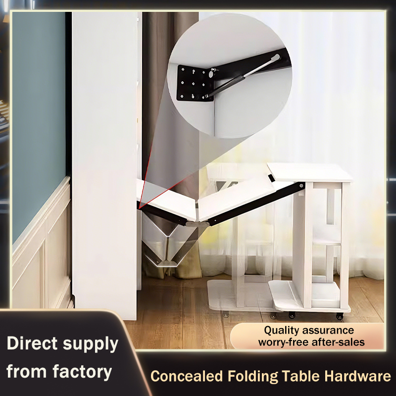 Office Furniture Hardware - โต๊ะอเนกประสงค์พับเก็บได้ ขยายได้ พร้อมรางเลื่อนซ่อน ประหยัดพื้นที่ สำหรับใช้ในบ้าน สำนักงาน