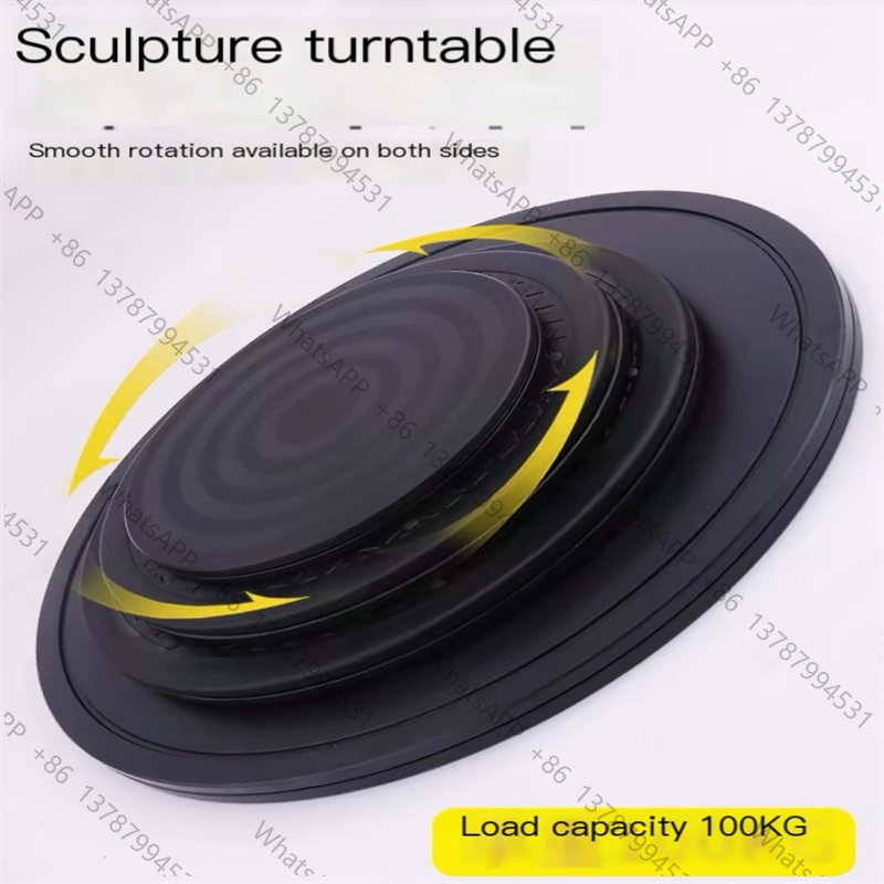 Furniture Hardware Display - โต๊ะหมุนพลาสติกขนาด 25-40 ซม. สำหรับวางของตกแต่ง โต๊ะอาหาร กระถางดอกไม้