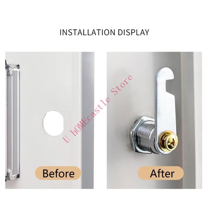 63HF 2 ชุดลิ้นชัก Cams ล็อค ตู - Furniture Hardware Locks บทวิจารณ์และราคา
