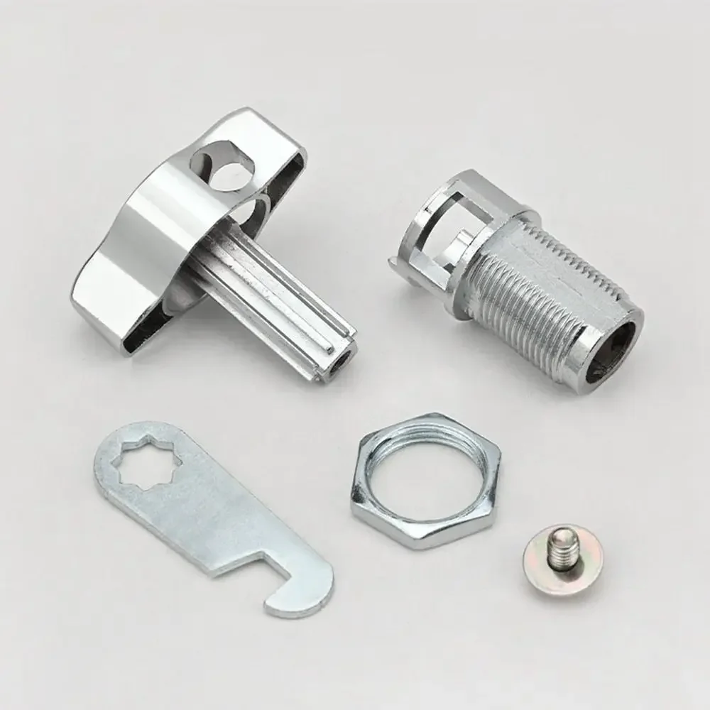 กุญแจล็อคประตูตู้ แบบไม่ใช้กุญ - Furniture Hardware Cam Lock บทวิจารณ์และราคา