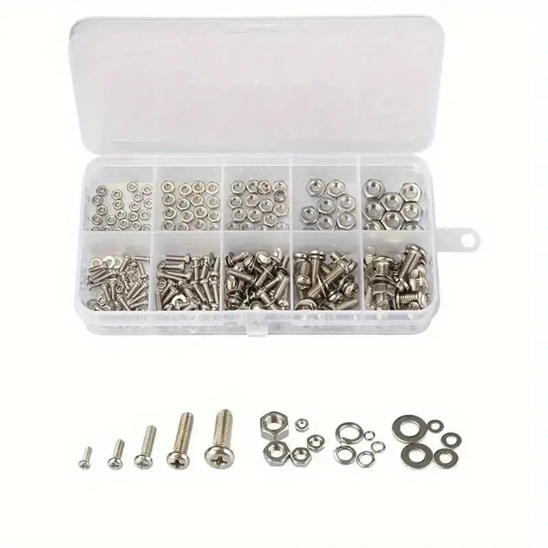 ชุดน็อตหกเหลี่ยมและสลักเกลียว  - Furniture Hardware Kit บทวิจารณ์และราคา