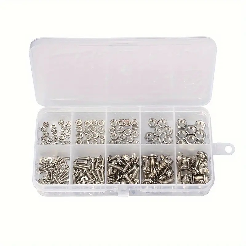 ชุดน็อตหกเหลี่ยมและสลักเกลียว  - Furniture Hardware Kit บทวิจารณ์และราคา