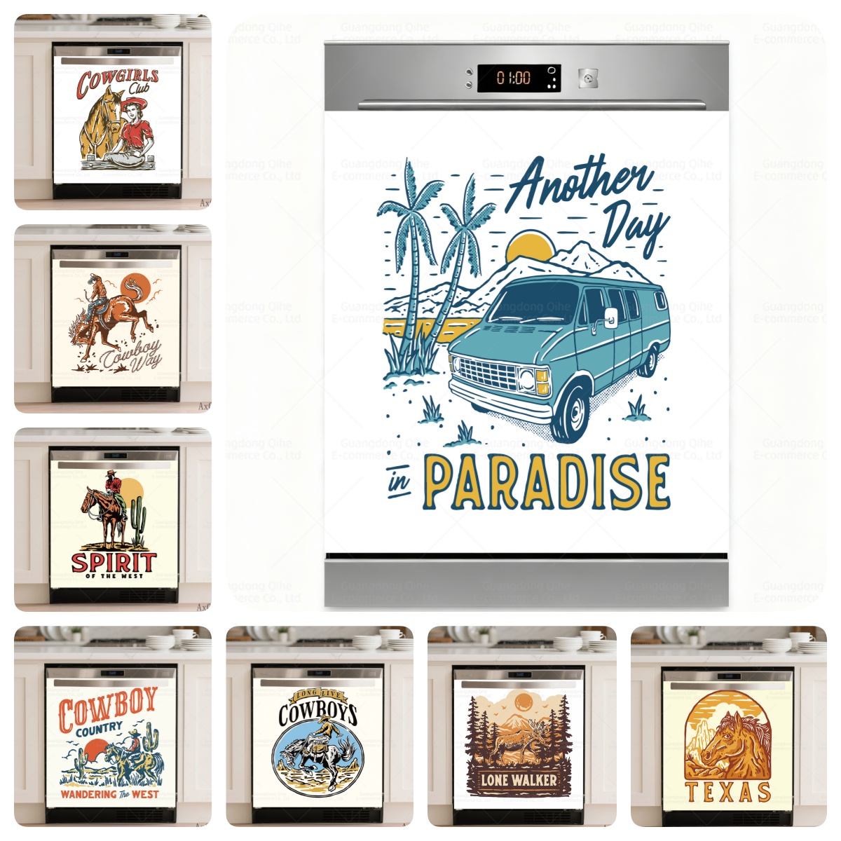 สติ๊กเกอร์กันน้ำลายคาวบอยตะวัน - Furniture Paradise & Hardware Ghaziabad Reviews บทวิจารณ์และราคา