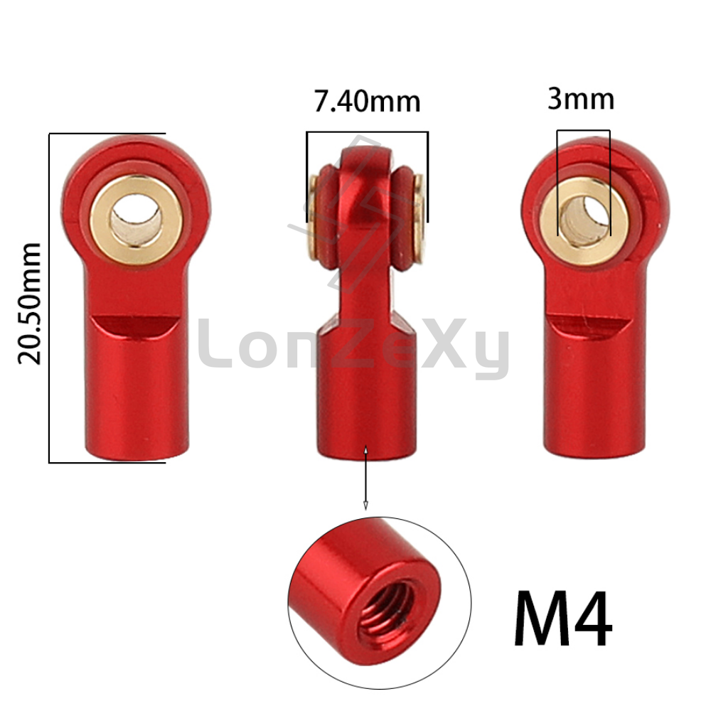 หัวรถเข็น M4อะลูมินัมอัลลอย1/5 - Joint Connector Bracket บทวิจารณ์และราคา
