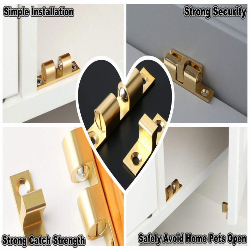 3/6pcs ตู้ตู้เสื้อผ้าประตู Bal - Furniture Hardware Bolts บทวิจารณ์และราคา