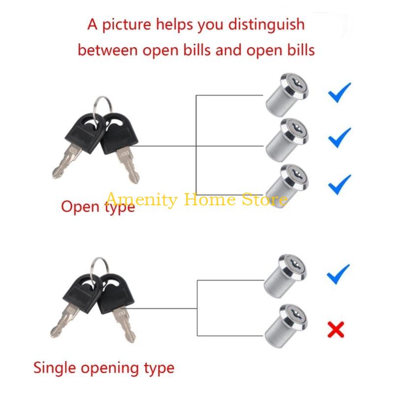 F26C โลหะผสมกล่องจดหมาย ล็อคฮา - Furniture Hardware Cam Lock บทวิจารณ์และราคา
