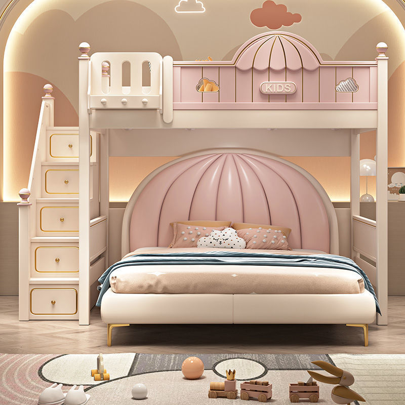 เตียงสองชั้นสไตล์เจ้าหญิง สีชม - Furniture Hardware Lowes บทวิจารณ์และราคา