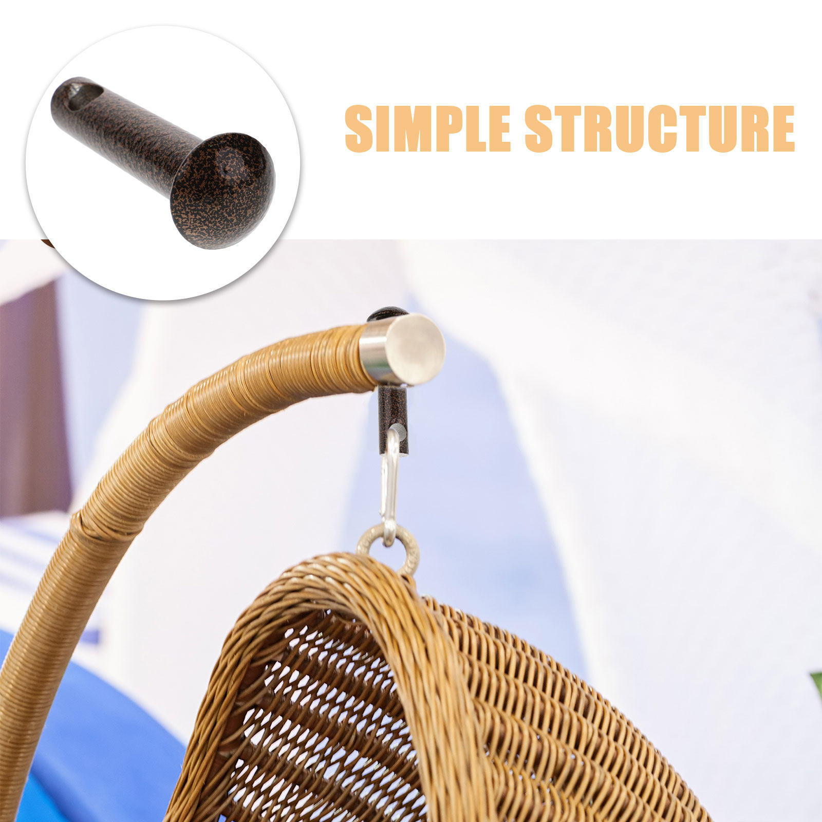 2 ชิ้น ข้อต่อพินสำหรับเก้าอี้แ - Furniture Hardware Bolts บทวิจารณ์และราคา