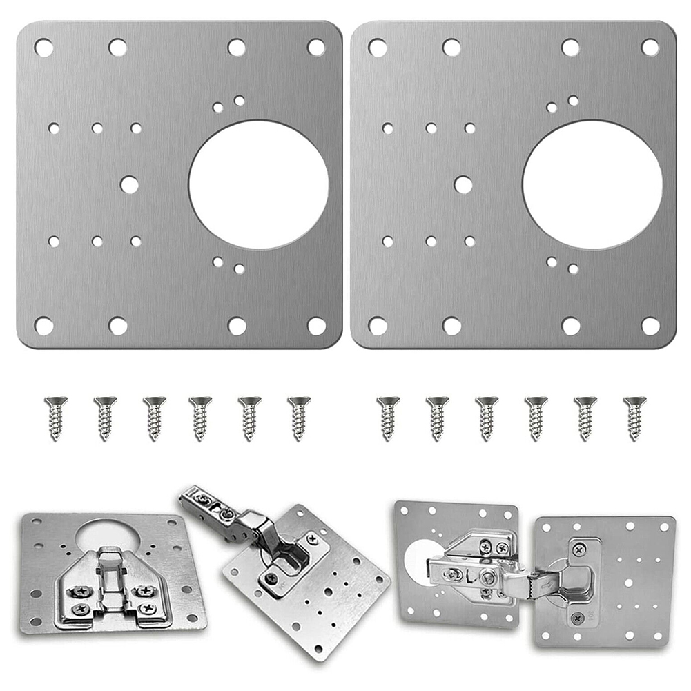2/4/10 ชิ้น บานพับประตู สแตนเล - Furniture Hardware Kit บทวิจารณ์และราคา