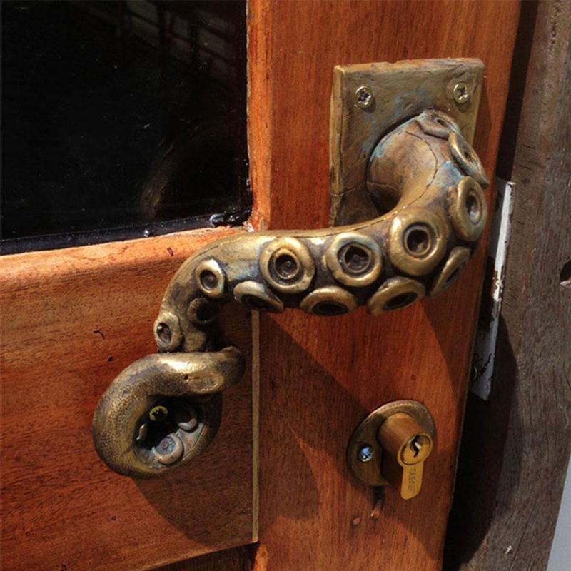 Vintage Octopus ลูกบิดประตูสัต - Furniture Hardware Kit บทวิจารณ์และราคา