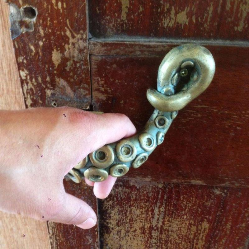 Vintage Octopus ลูกบิดประตูสัต - Furniture Hardware Kit บทวิจารณ์และราคา