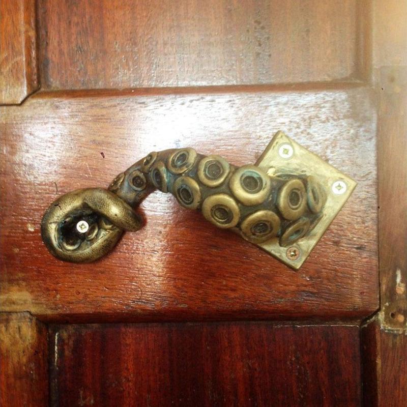 Vintage Octopus ลูกบิดประตูสัต - Furniture Hardware Kit บทวิจารณ์และราคา