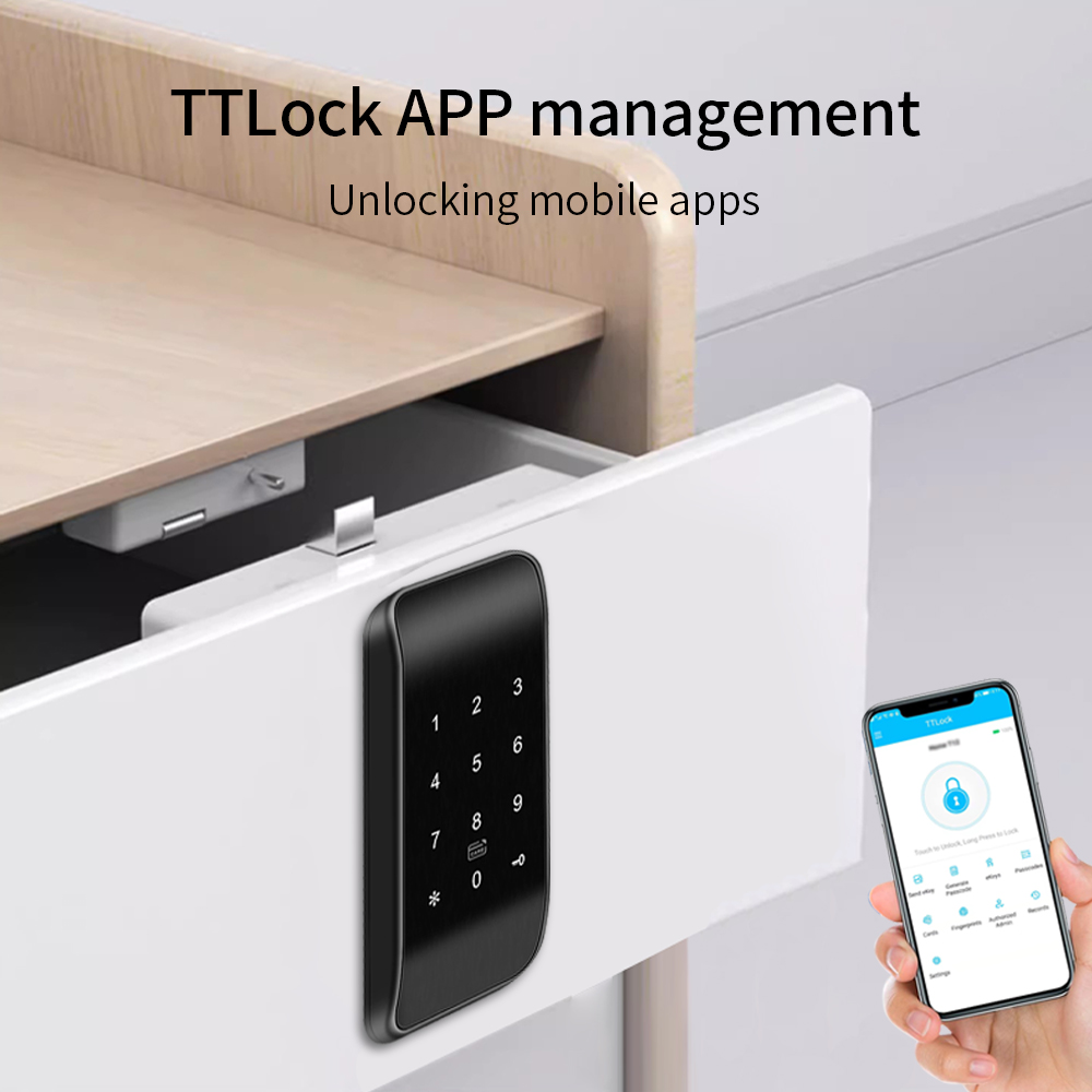 TTLOCK 13.56Mhzลายนิ้วมือลิ้นช - Furniture Hardware Bolts บทวิจารณ์และราคา