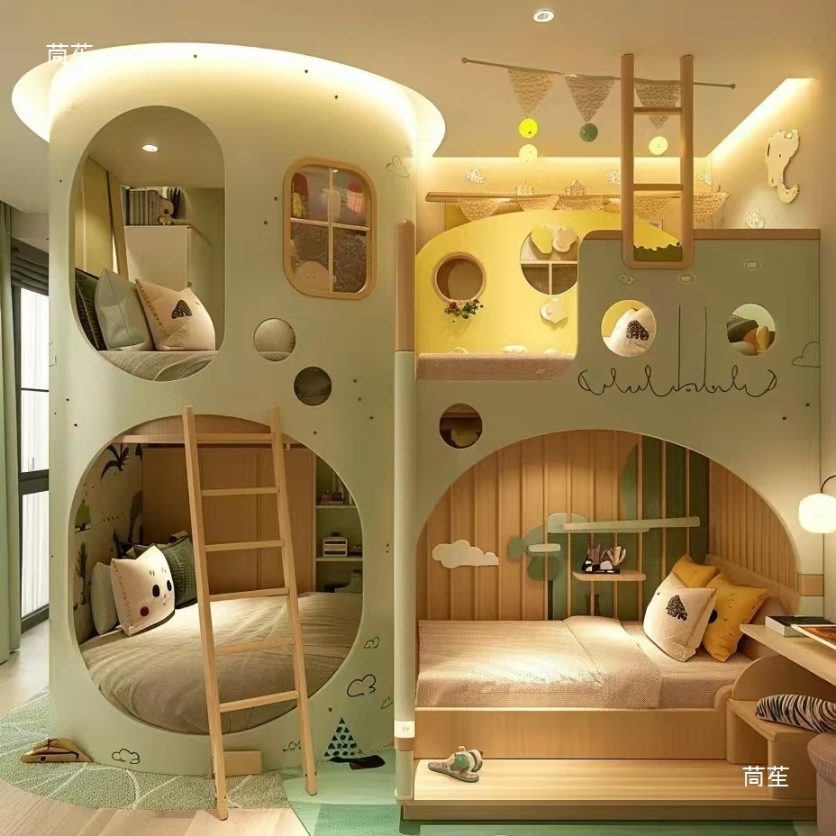 เตียงเด็กไม้จริง เตียงสองชั้นส - Furniture Hardware Lowes บทวิจารณ์และราคา
