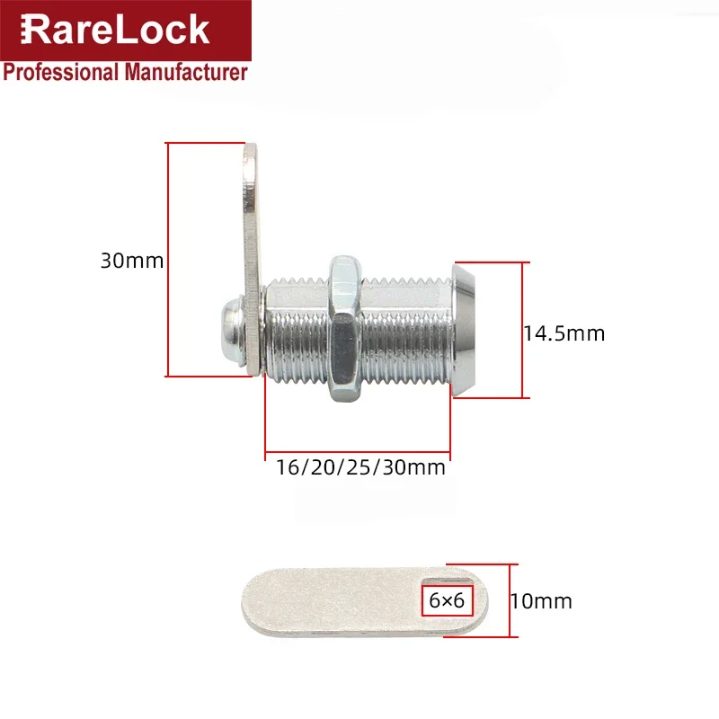 ล็อคลูกเบี้ยวขนาดเล็กที่มี2คีย - Furniture Hardware Cam Lock บทวิจารณ์และราคา