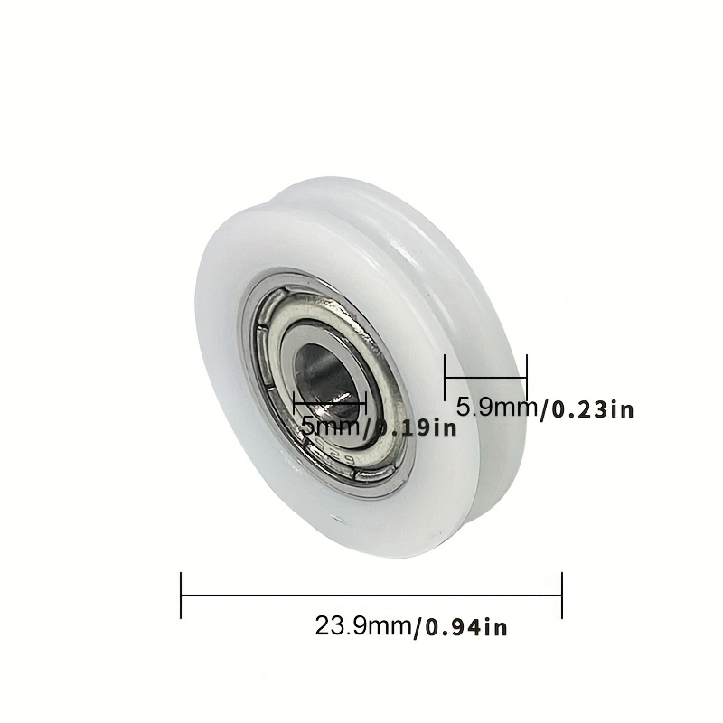 ลูกล้อไนลอนร่องตัวยู 9 ชิ้น ขน - Furniture Hardware Lowes บทวิจารณ์และราคา