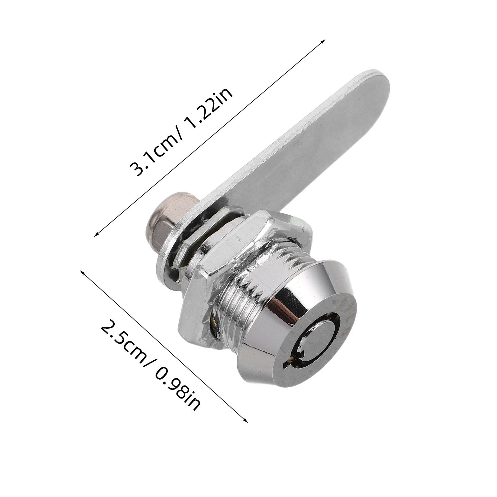 ชุดล็อคแบบลูกบิดทำจากโลหะผสมสั - Furniture Hardware Cam Lock บทวิจารณ์และราคา