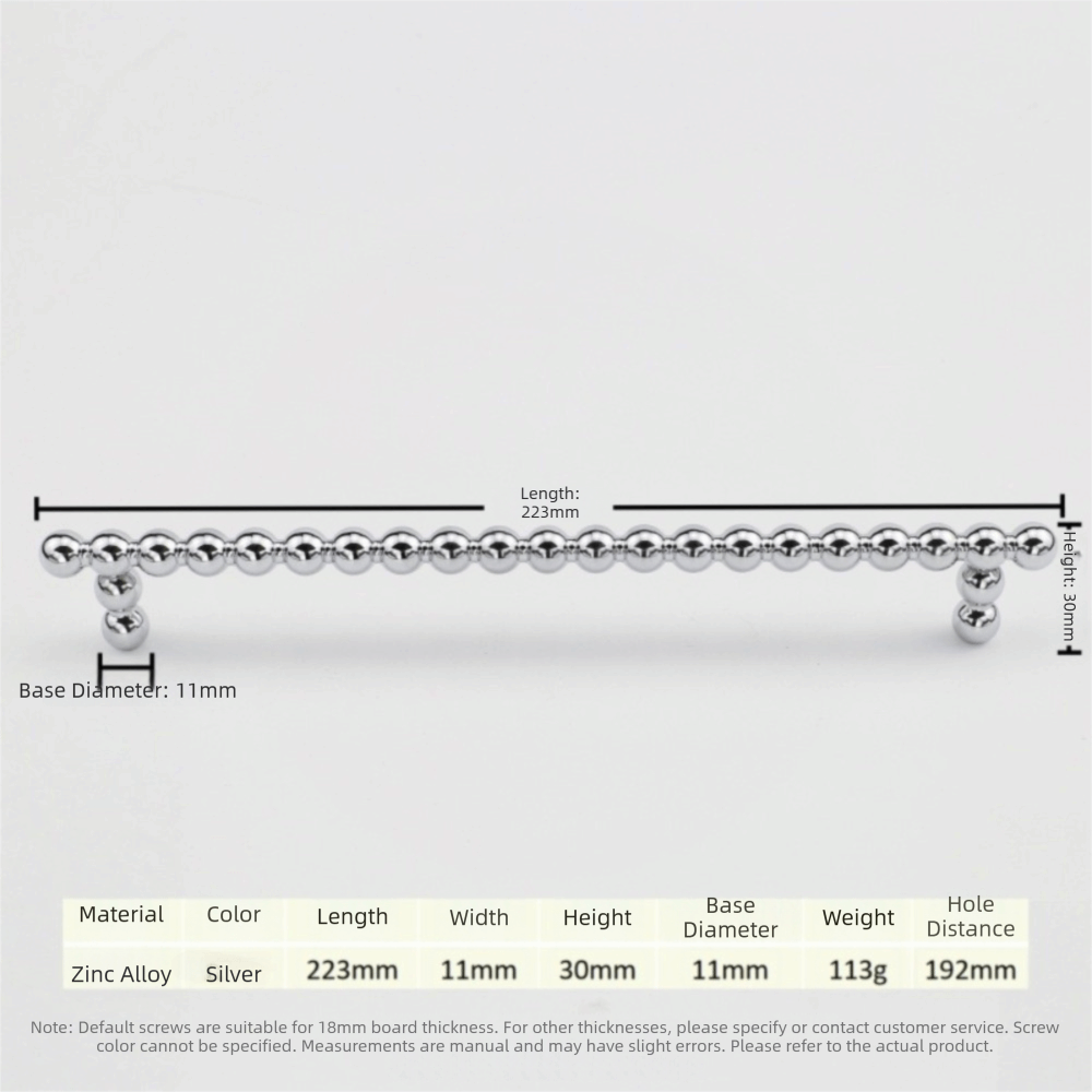 มือจับลูกบิดทรงกลมขนาดเล็กหรูห - Furniture Hardware Kit บทวิจารณ์และราคา