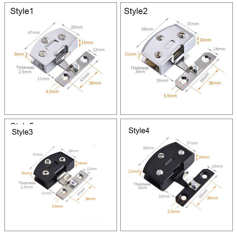 บานพับประตูตู้กระจก บานพับตู้โ - Furniture Hardware Display บทวิจารณ์และราคา