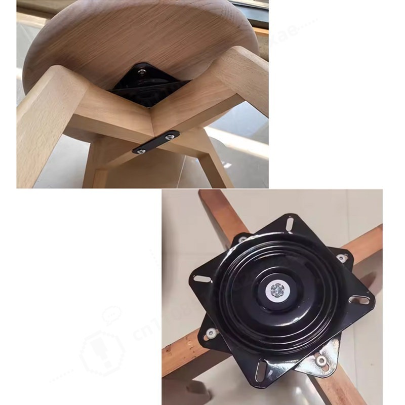 ฐานหมุนอเนกประสงค์สีดำ PTFE แบ - Furniture Hardware Lowes บทวิจารณ์และราคา