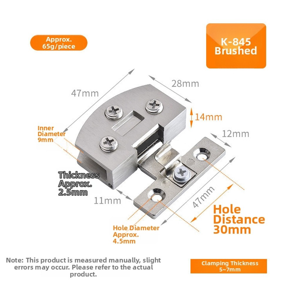 บานพับประตูตู้กระจกแบบเปิดได้  - Furniture Hardware Display บทวิจารณ์และราคา