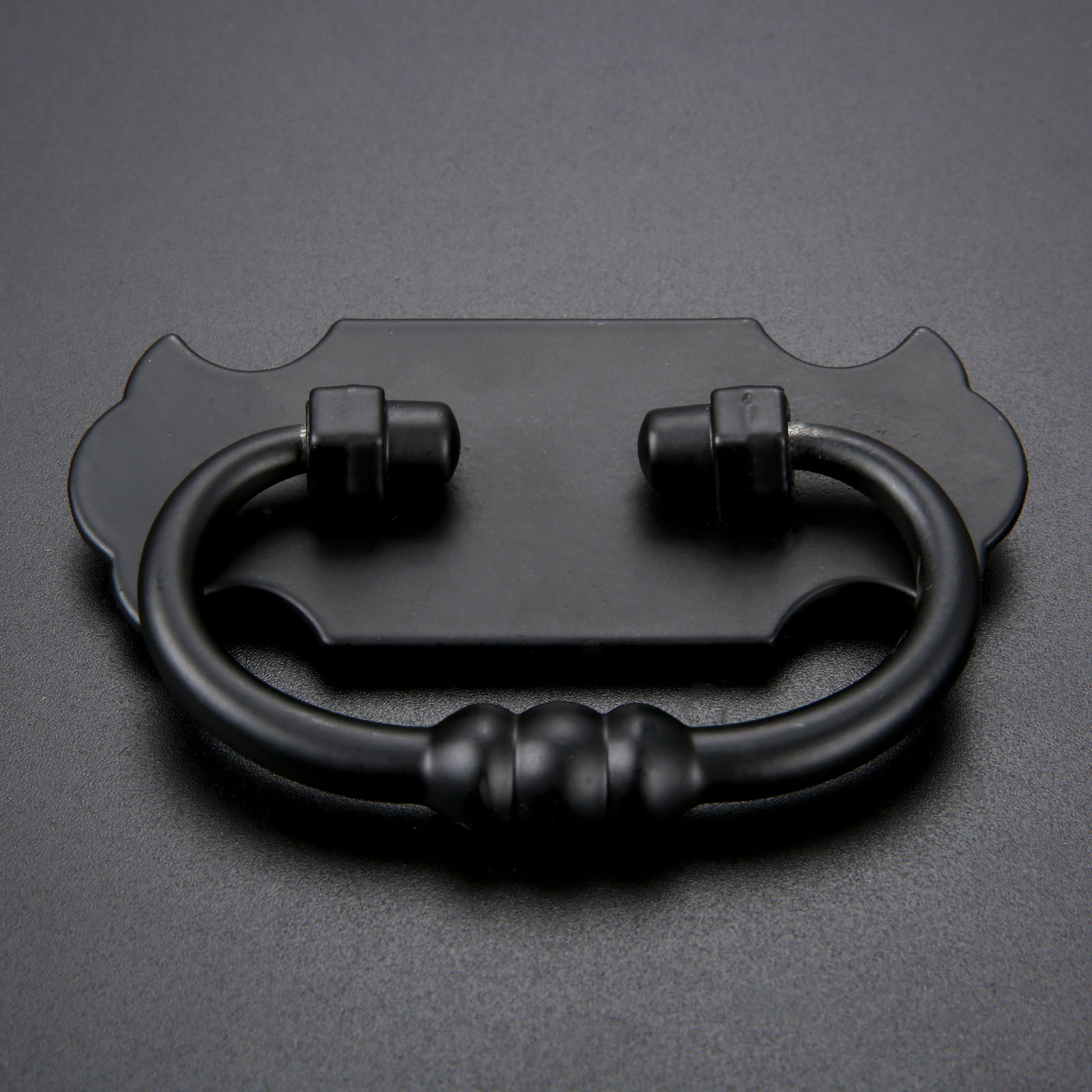1Pc 88*56Mm สีดำ Handle สังกะส - Office Furniture Hardware บทวิจารณ์และราคา