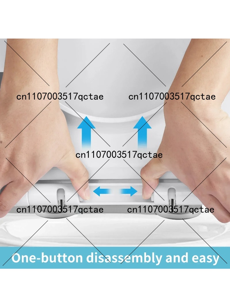 ฝารองนั่งชักโครกสีขาวแบบหนาพิเ - Soft Close Hinge บทวิจารณ์และราคา