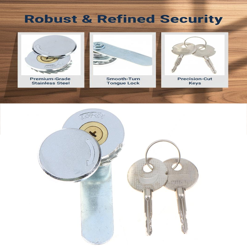 อลูมิเนียมอัลลอยด์ 18.5 มม./22 - Furniture Hardware Cam Lock บทวิจารณ์และราคา